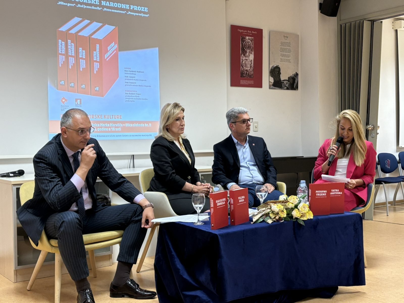 Antologije crnogorske narodne proze promovisane u Splitu