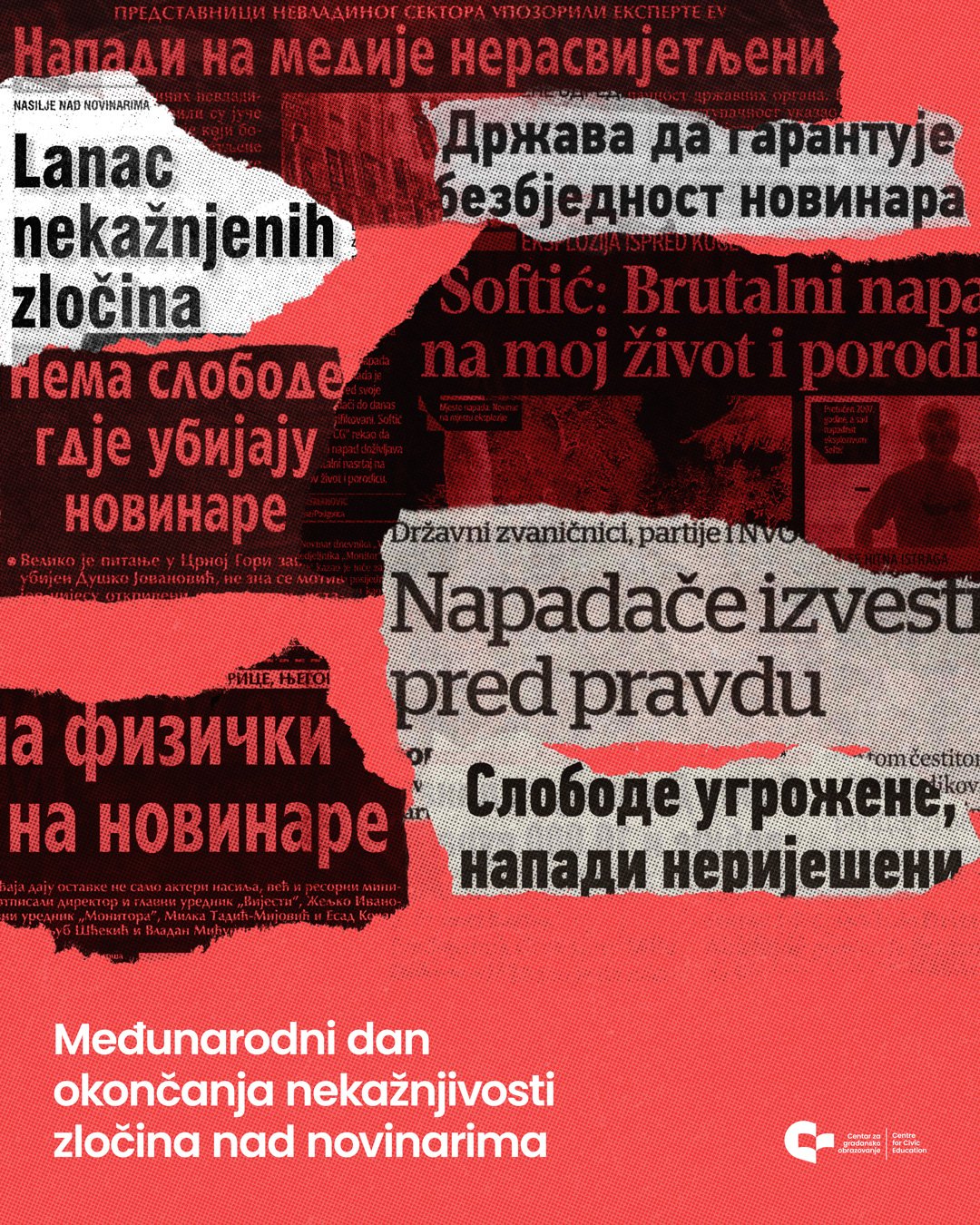 CGO: Nekažnjivost napada na novinare ostaje ozbiljan test za institucije