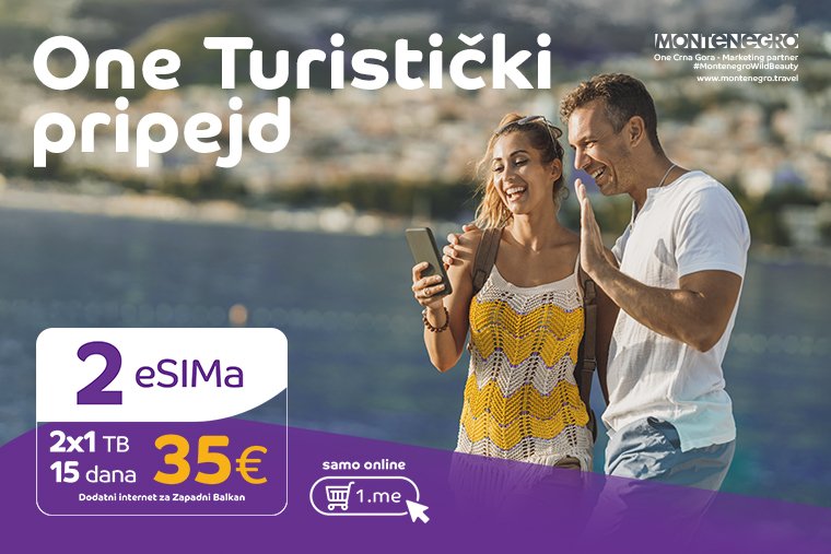 One for Two i ljeto za dvoje: 2 eSIM kartice, 1T po korisniku, samo 35 eura!