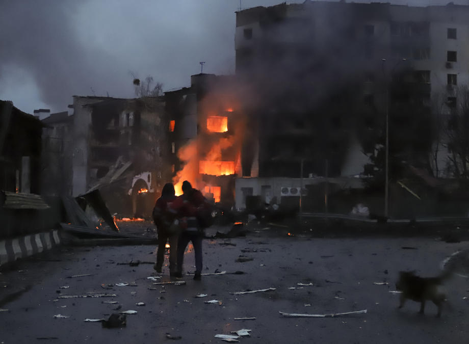 Snimak drona otkriva stravične razmjere ruskog granatiranja: Ukrajinski  gradić pretvoren u ruševine :: Svijet