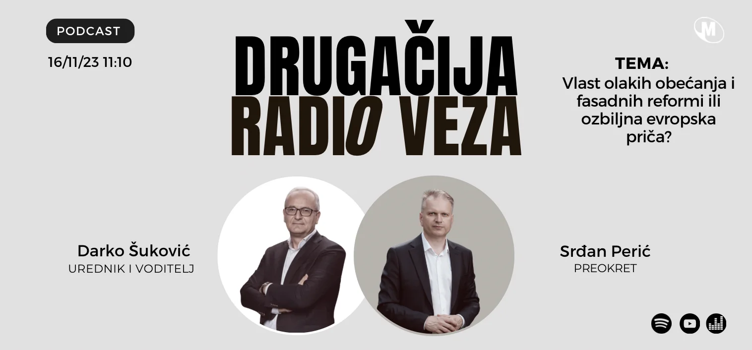 Perić u DRV: Vlast olakih obećanja i fasadnih reformi ili ozbiljna evropska priča