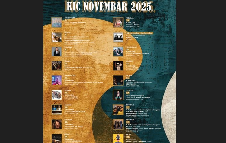 U KIC-u Makado, Zabranjeno pušenje kao Neuštekani, Dani gitare…