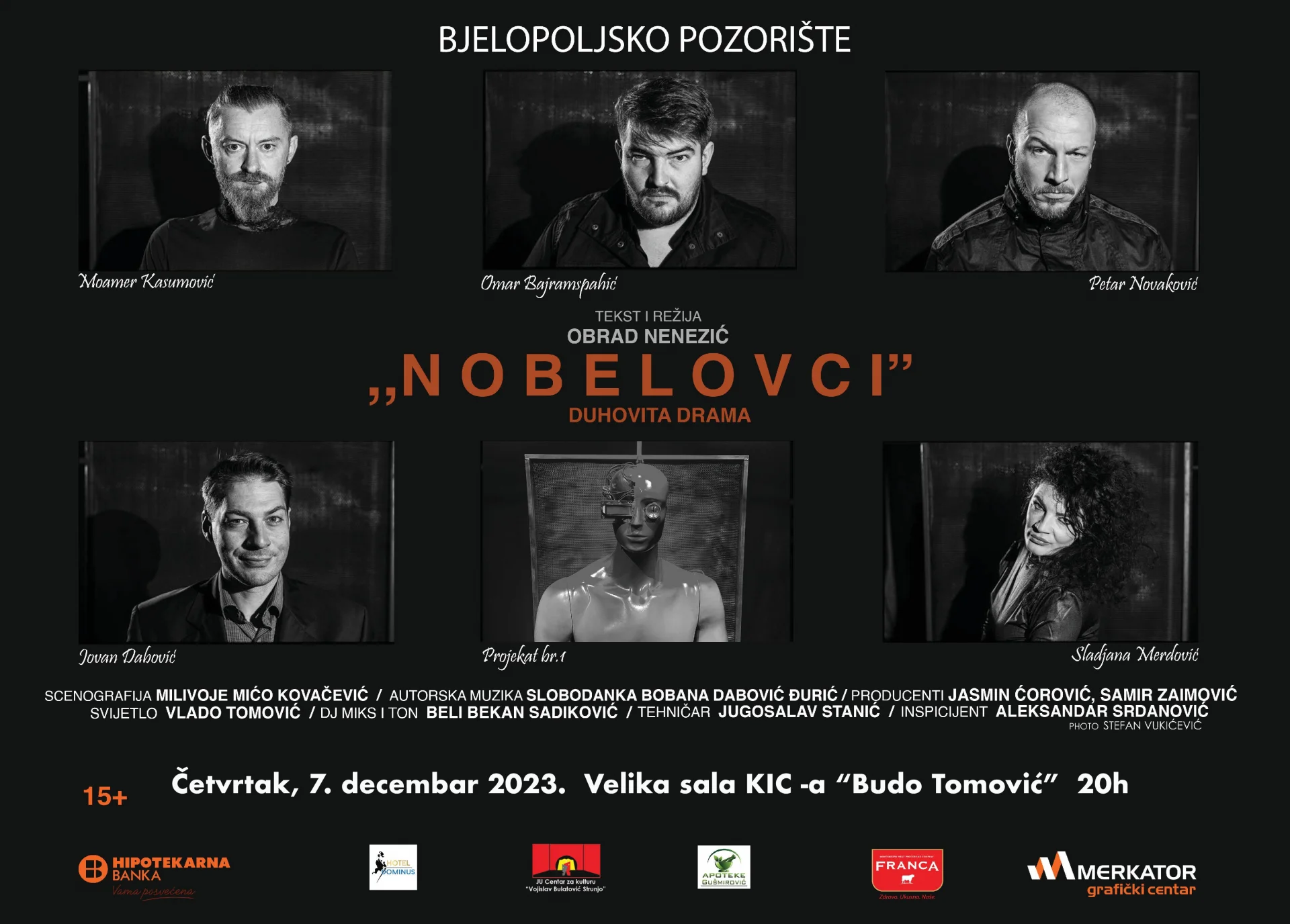 Repertoar KIC-a “Budo Tomović” za decembar