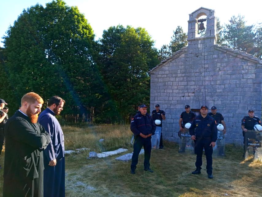MCP: Spriječeni smo u služenju liturgije, još jedno podizanje tenzija pred ustoličenje mitropolita Joanikija