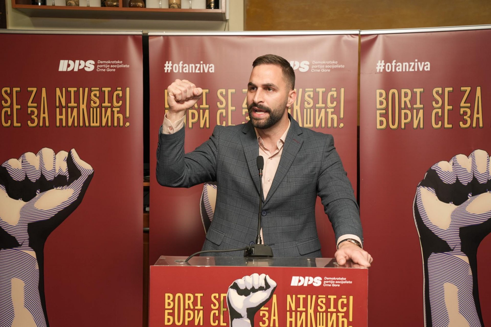 Živković: Ubjedljiva pobjeda u Nikšiću biće prekretnica i na državnom nivou; Muratović: Na predstojećim izborima glasa se za i protiv Marka Kovačevića