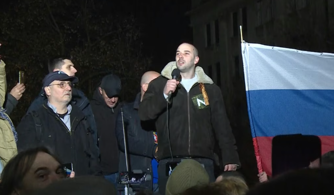 Uhapšen vođa ekstremno desničarske Narodne patrole uoči antimigrantskog skupa u Beogradu