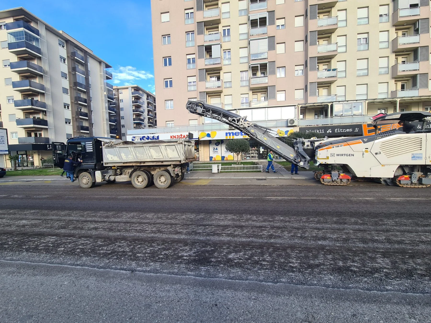 Sanacija drugog dijela Bulevara Knjaza Danila