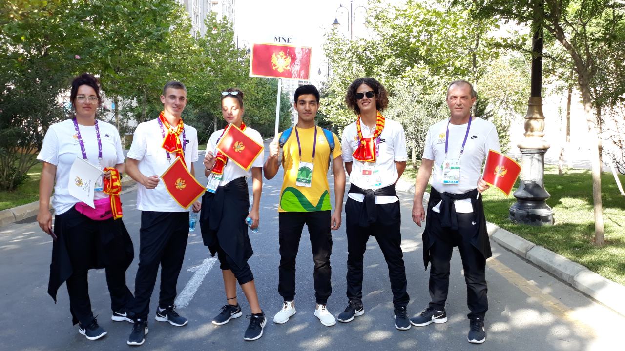 Vojvodić nosio zastavu na otvaranju Evropskog olimpijskog festivala mladih