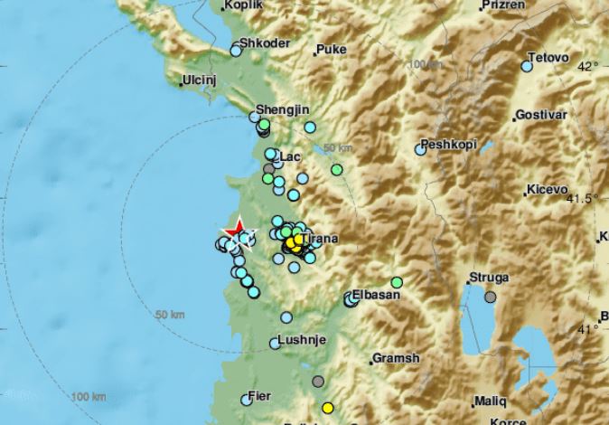 Novi zemljotres u okolini Tirane