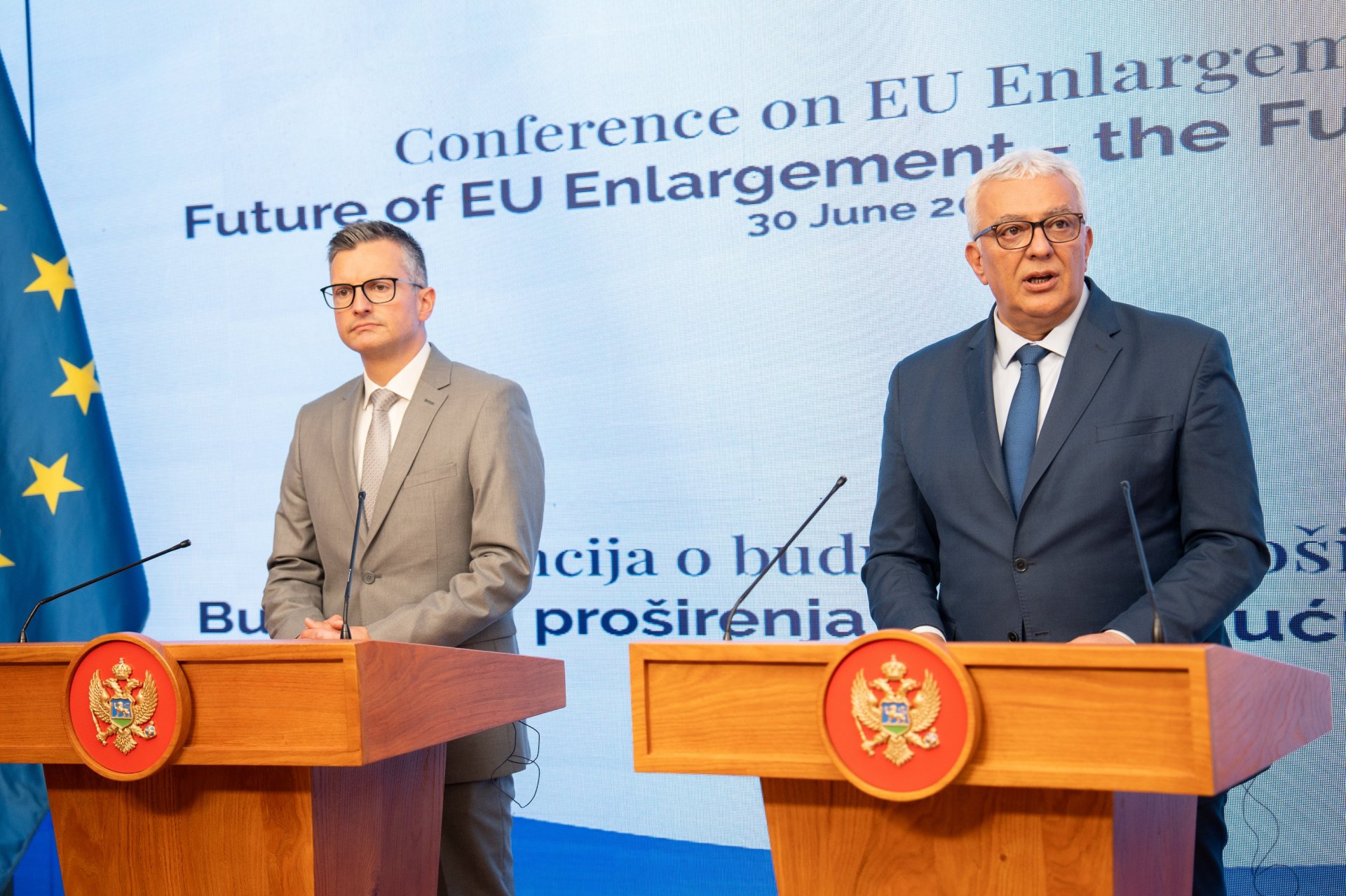 Mandić: Bićemo dio EU kad budemo imali čistu Crnu Goru; Šarec: Opozicija bila vrlo konstruktivna