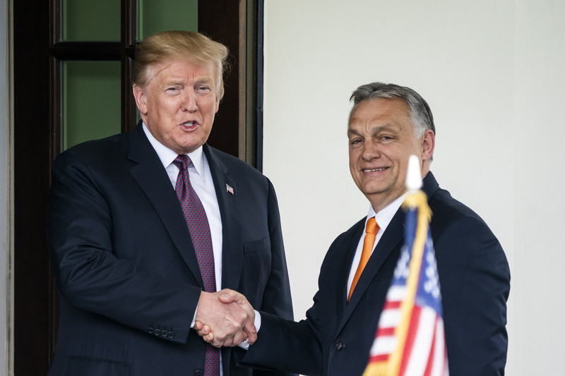 Orbanov glavni adut u kampanji je Donald Tramp