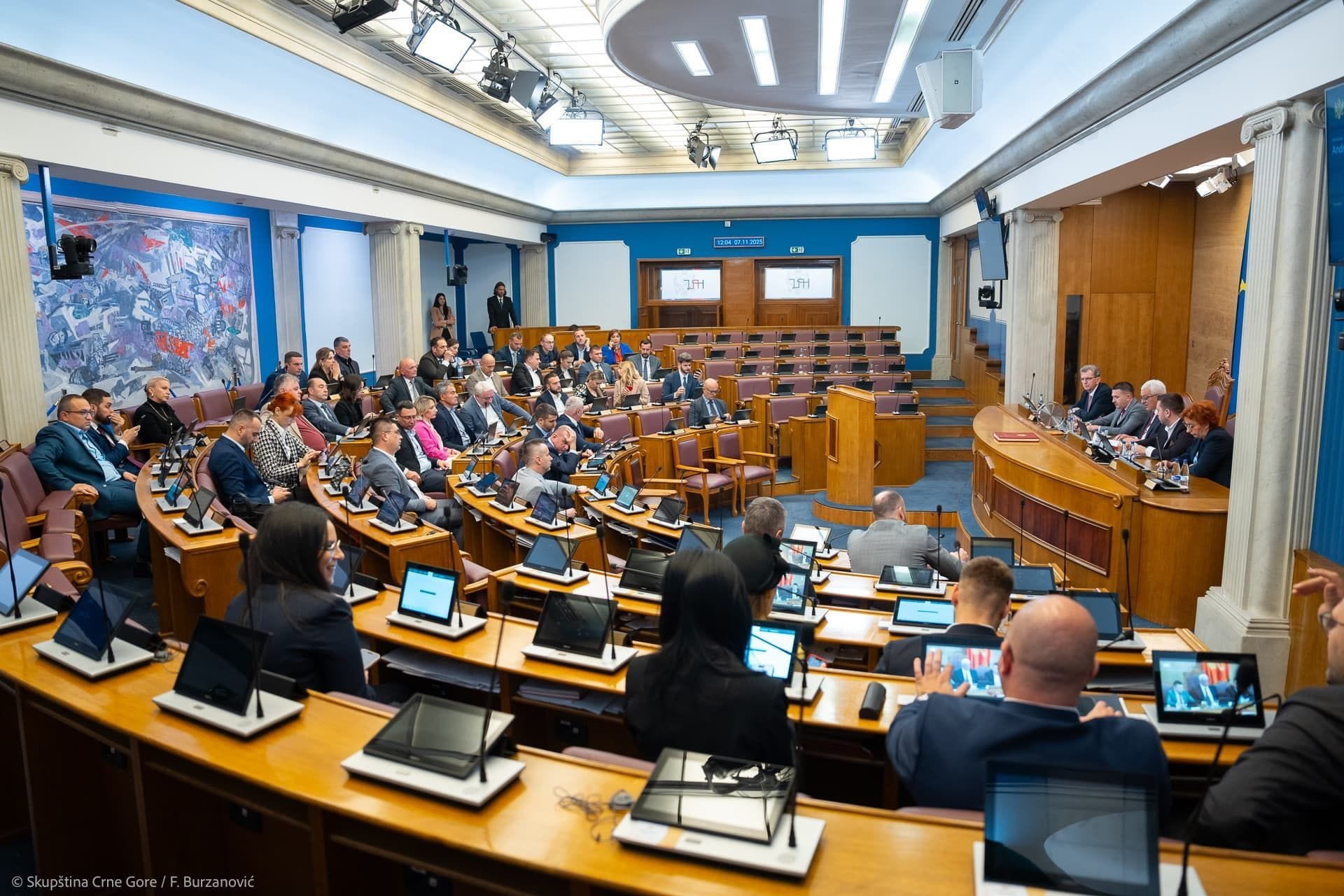 Danas nastavak sjednice Skupštine