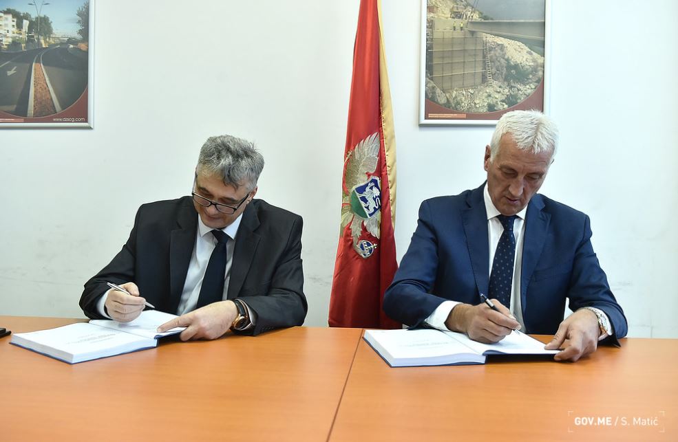 Potpisan 20 miliona eura vrijedan ugovor o rekonstrukciji dionice puta Rožaje - Špiljani