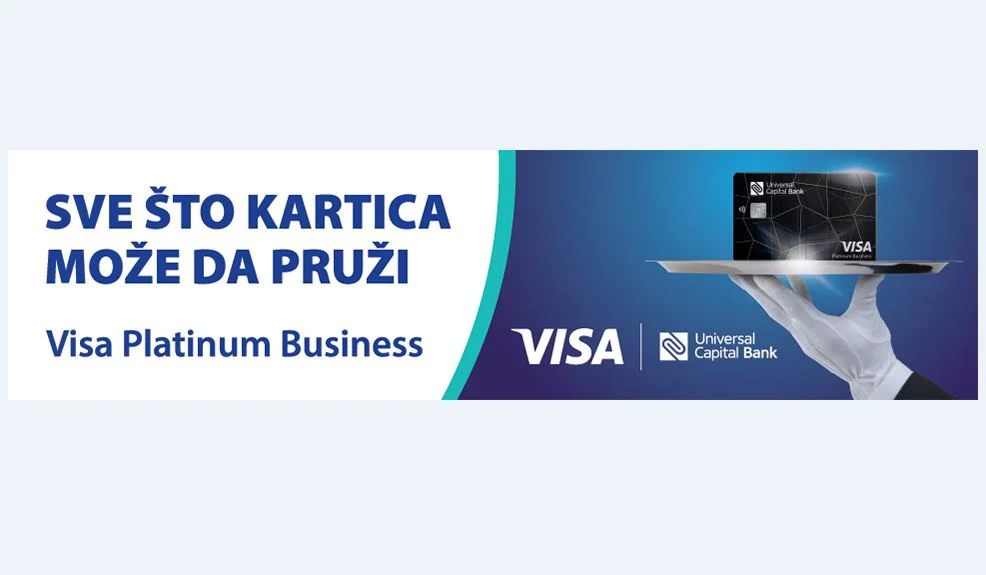 Visa Platinum Business - sve što kartica može da pruži!