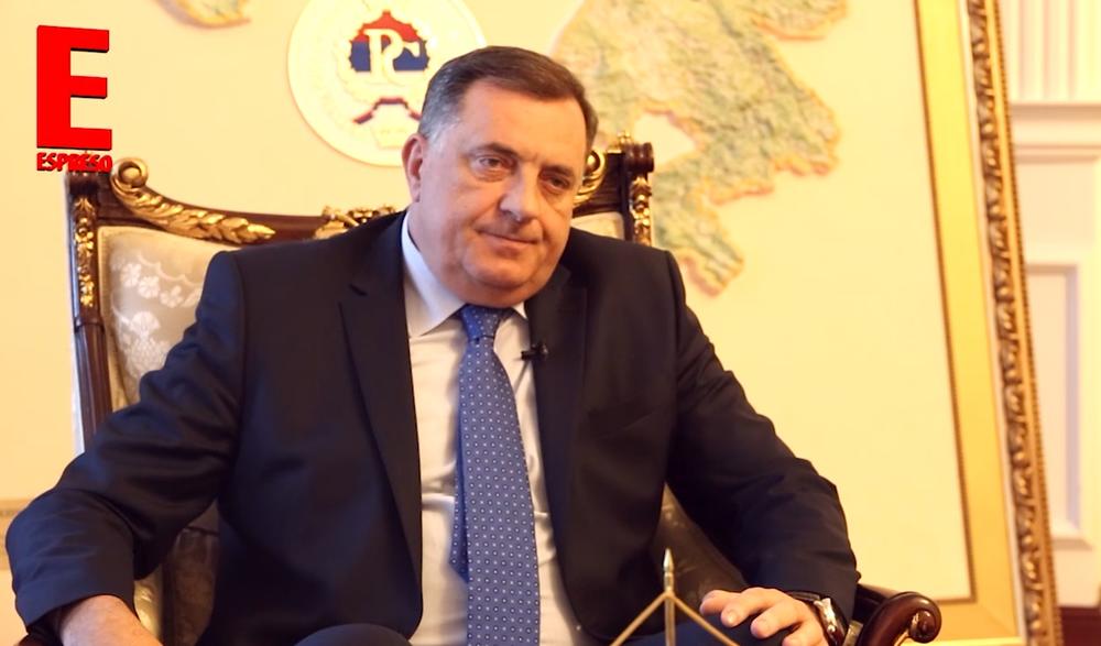 Dodik ne odustaje od mape: Jednog dana velika država, činiće je dio Crne Gore, RS, Srbija