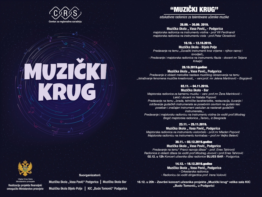 Završnica projekta "Muzički krug"