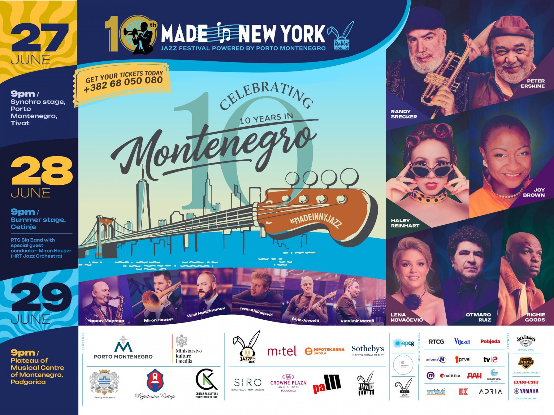 Jubilarno 10. izdanje Made In New York Jazz Festivala: Početak prodaje ulaznica nadmašio očekivanja
