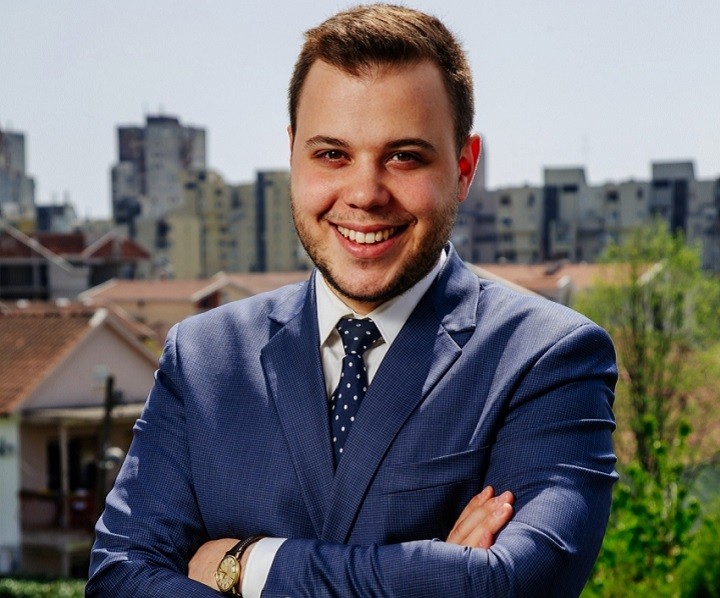 Luka Rakčević izabran za nosioca liste URA u Podgorici