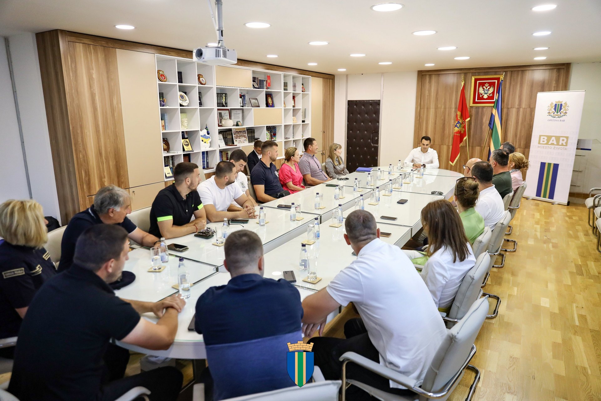 Opština Bar: Prijem za članove Sindikalne organizacije povodom sportskih uspjeha; Raičević: Ponosni na timski duh i uspjehe zaposlenih