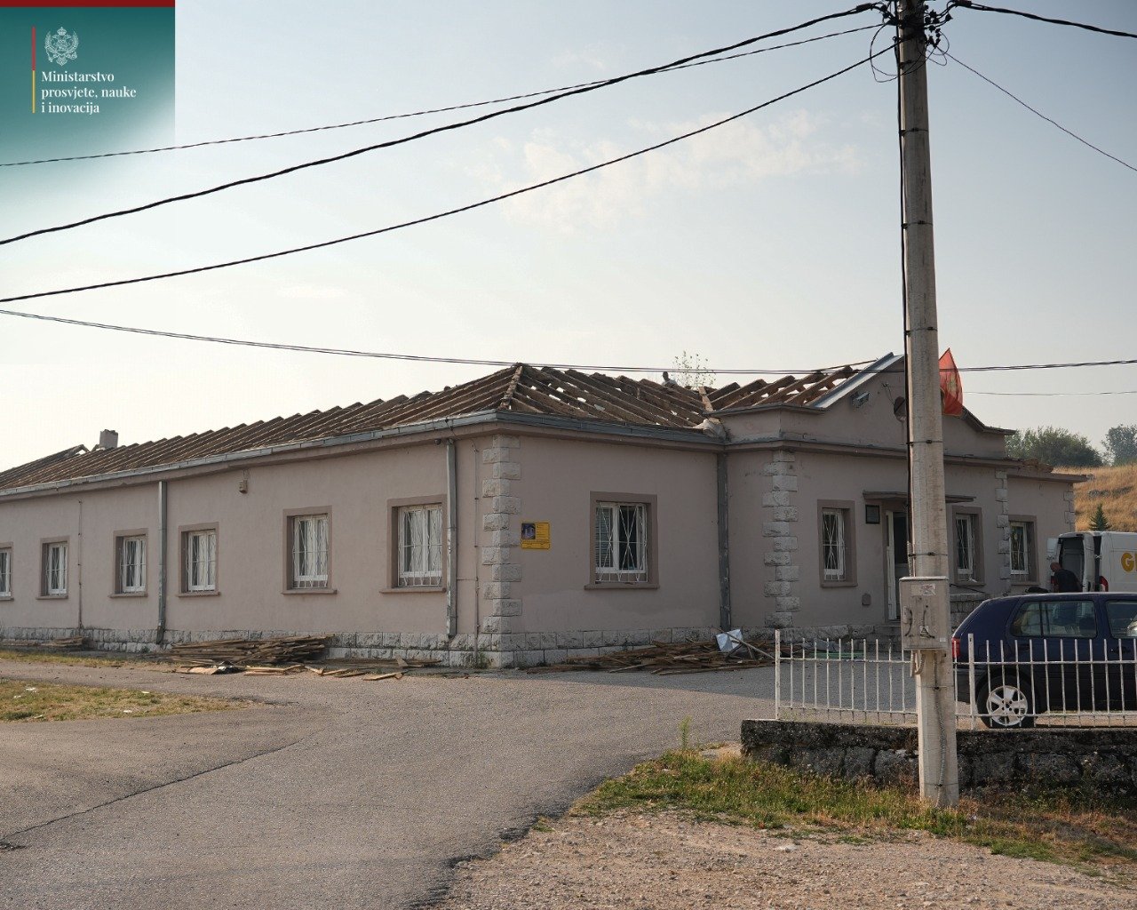 Za rekonstrukciju JU OŠ Janko Mićunović Moštnica, Nikšić 240.000 eura