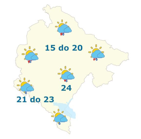 Danas promjenljivo, moguće vremenske nepogode