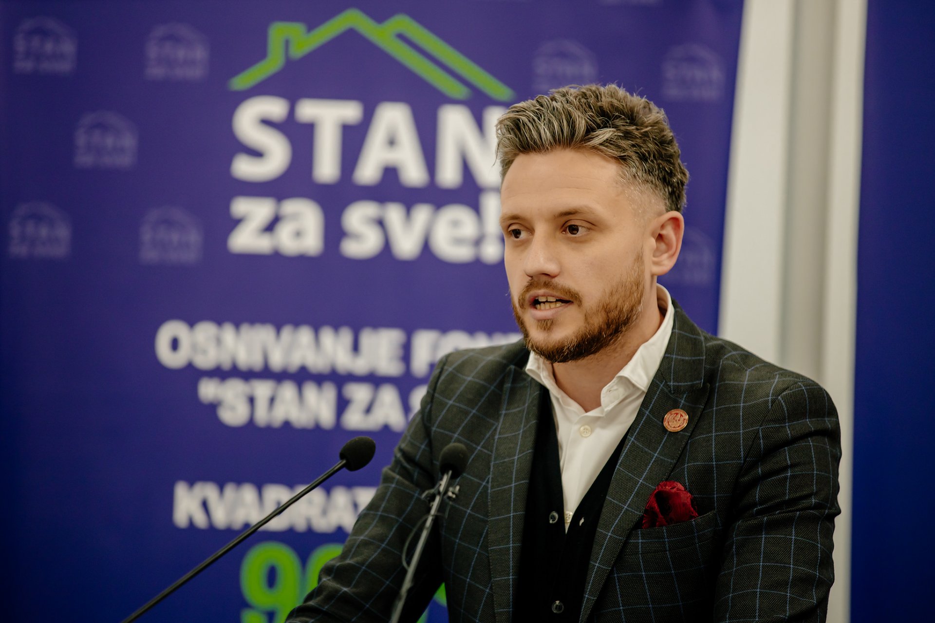Radovanić: Krajnje je vrijeme da parlamentarna većina prihvati "Stan za sve", koji ćemo ponovo predložiti u parlamentu