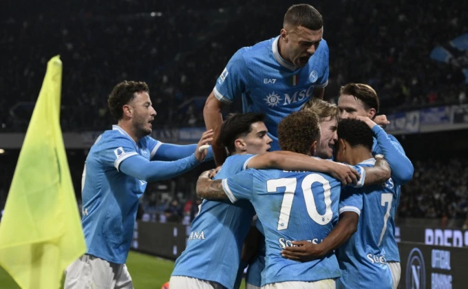 Napoli slavio u Rimu, gužva na vrhu