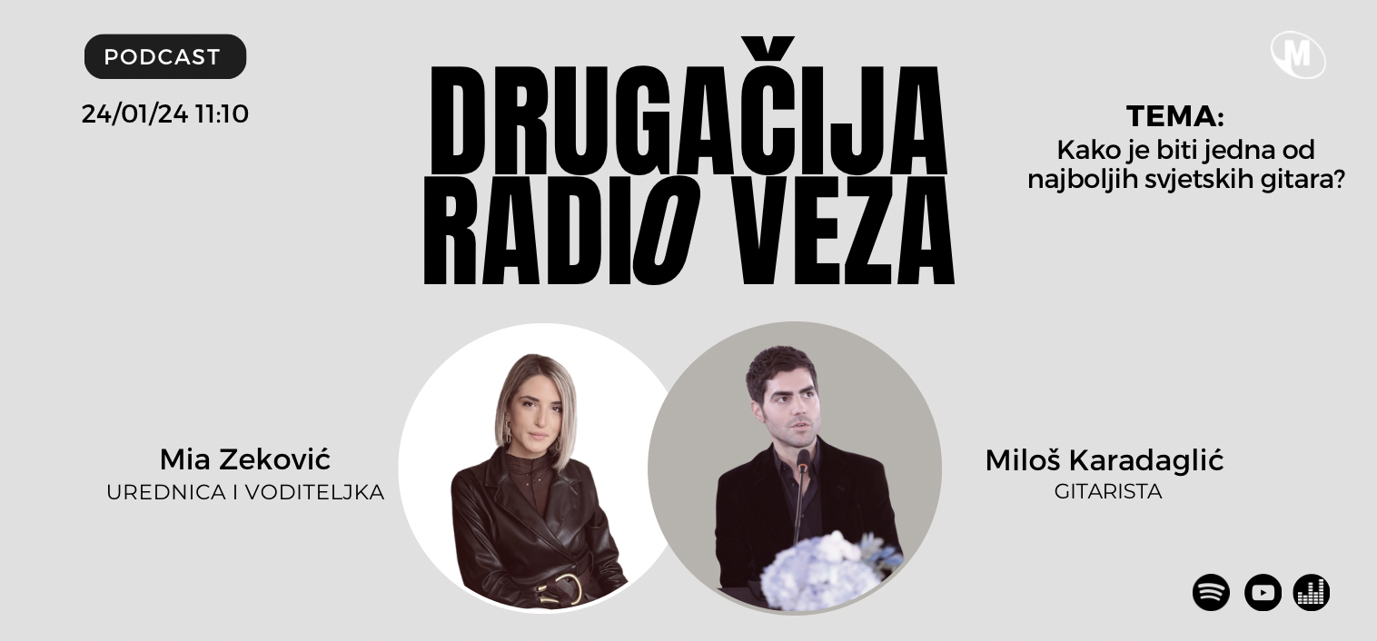 Gost DRV Miloš Karadaglić: Kako je biti jedna od najboljih svjetskih gitara?