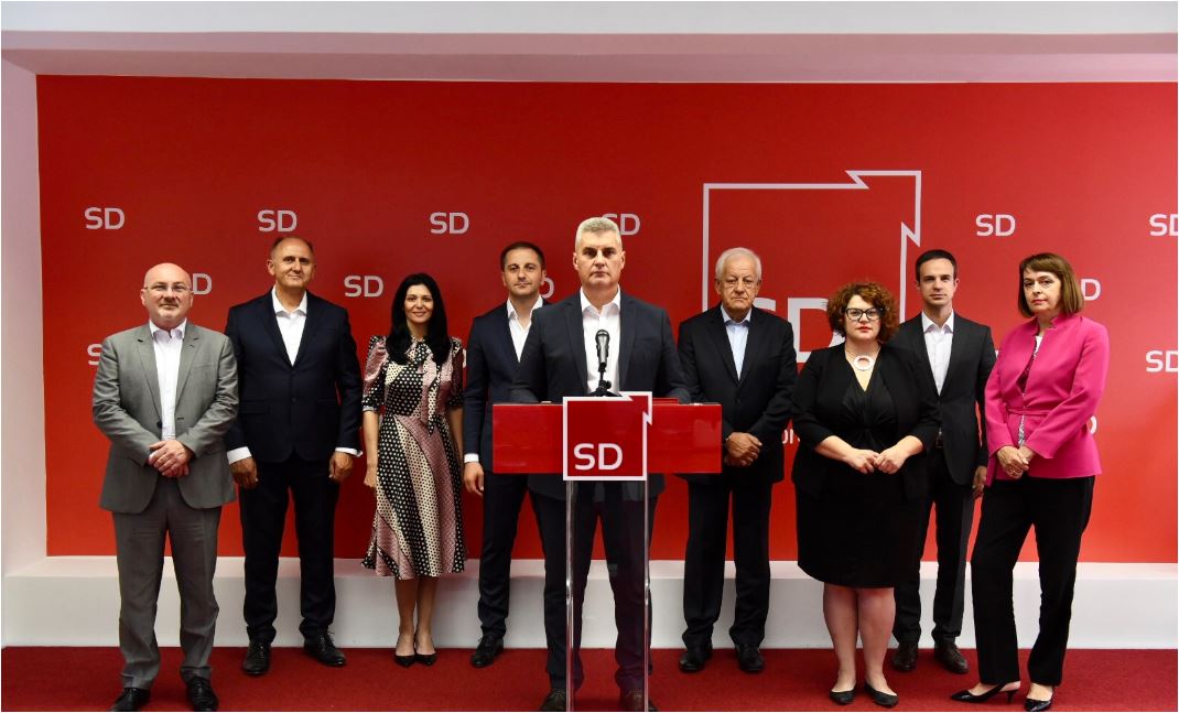 Socijaldemokrate će nastupiti samostalno na parlamentarnim izborima