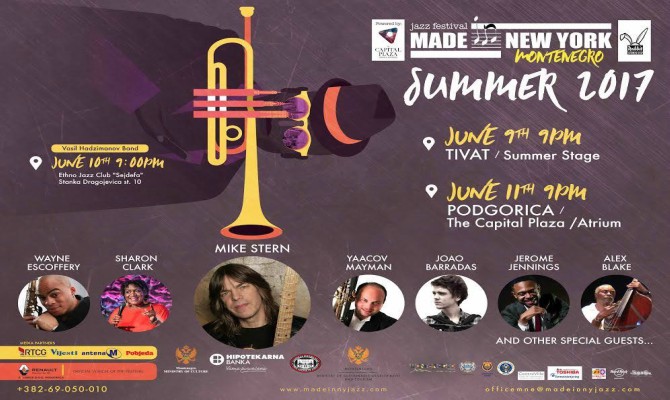 Drugi ''Made in New York džez festival''  11.juna u Capital Plazi