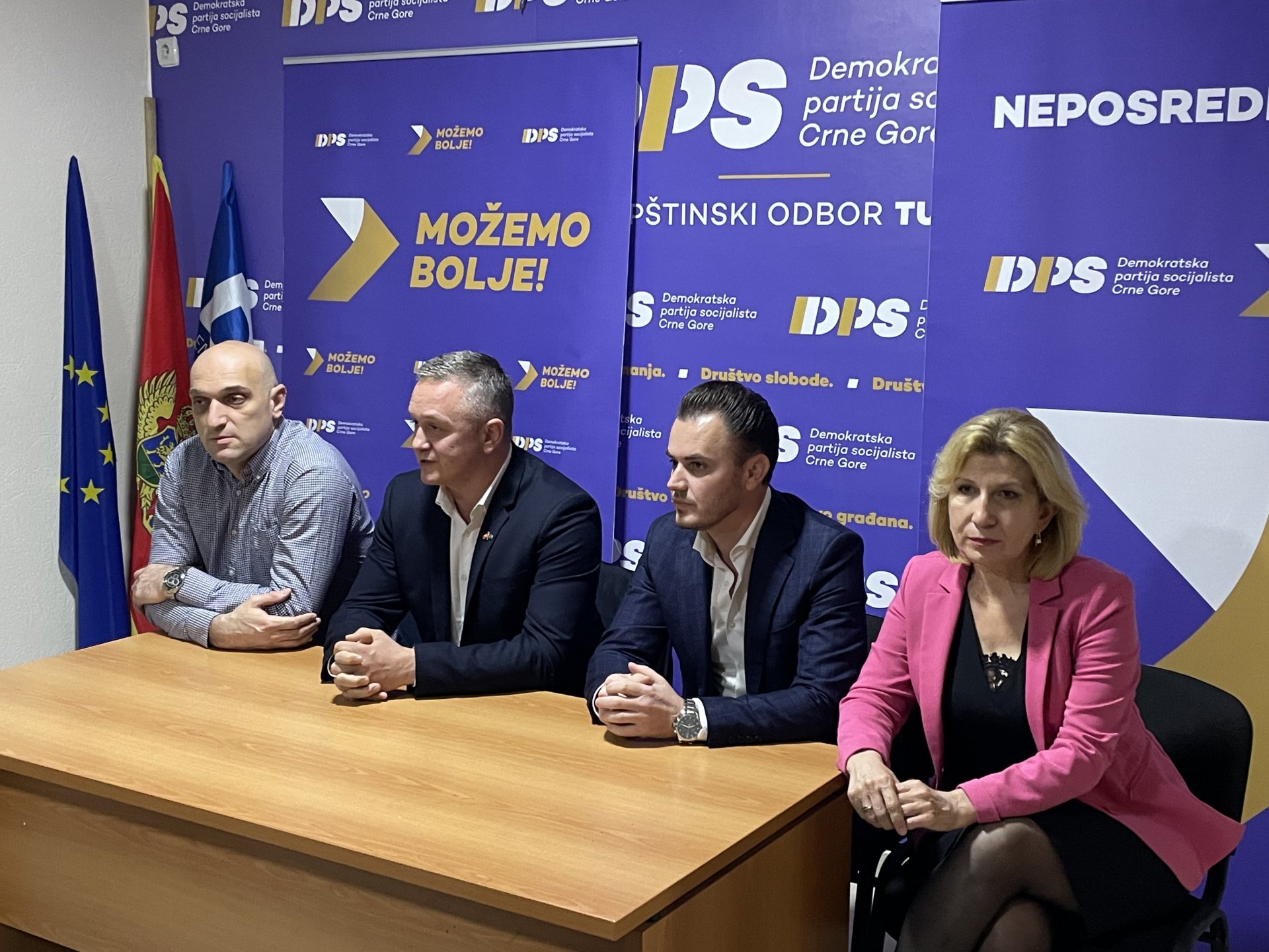 DPS u Tuzima: Nastavljamo sa reformama unutar partije, timski rad biće garant uspjeha DPS-a u narednom periodu