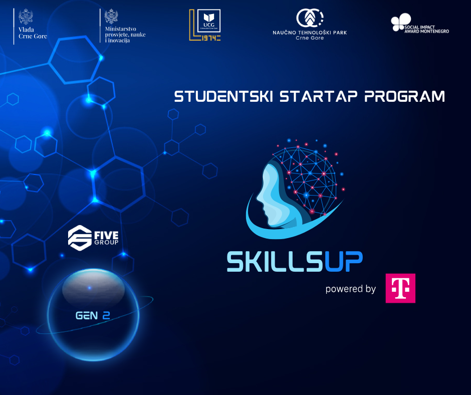 Crnogorski Telekom uz drugo izdanje SkillsUp programa – podrška mladima koji mijenjaju budućnost