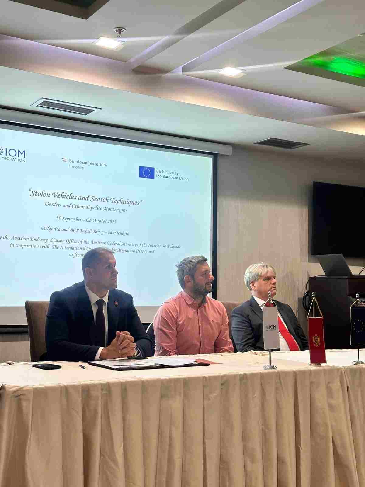 Šćepanović i Štajner zadovoljni saradnjom crnogorske i austrijske policije