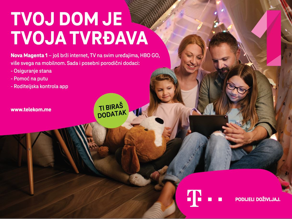 Iz Telekoma: Najsadržajnija Magenta 1 do sada – brži internet, TV svuda...