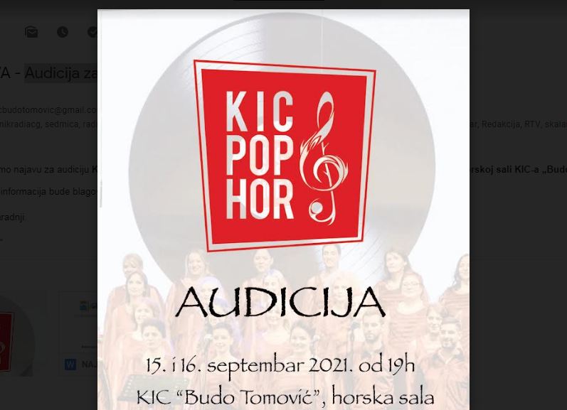 Audicija za KIC pop hor