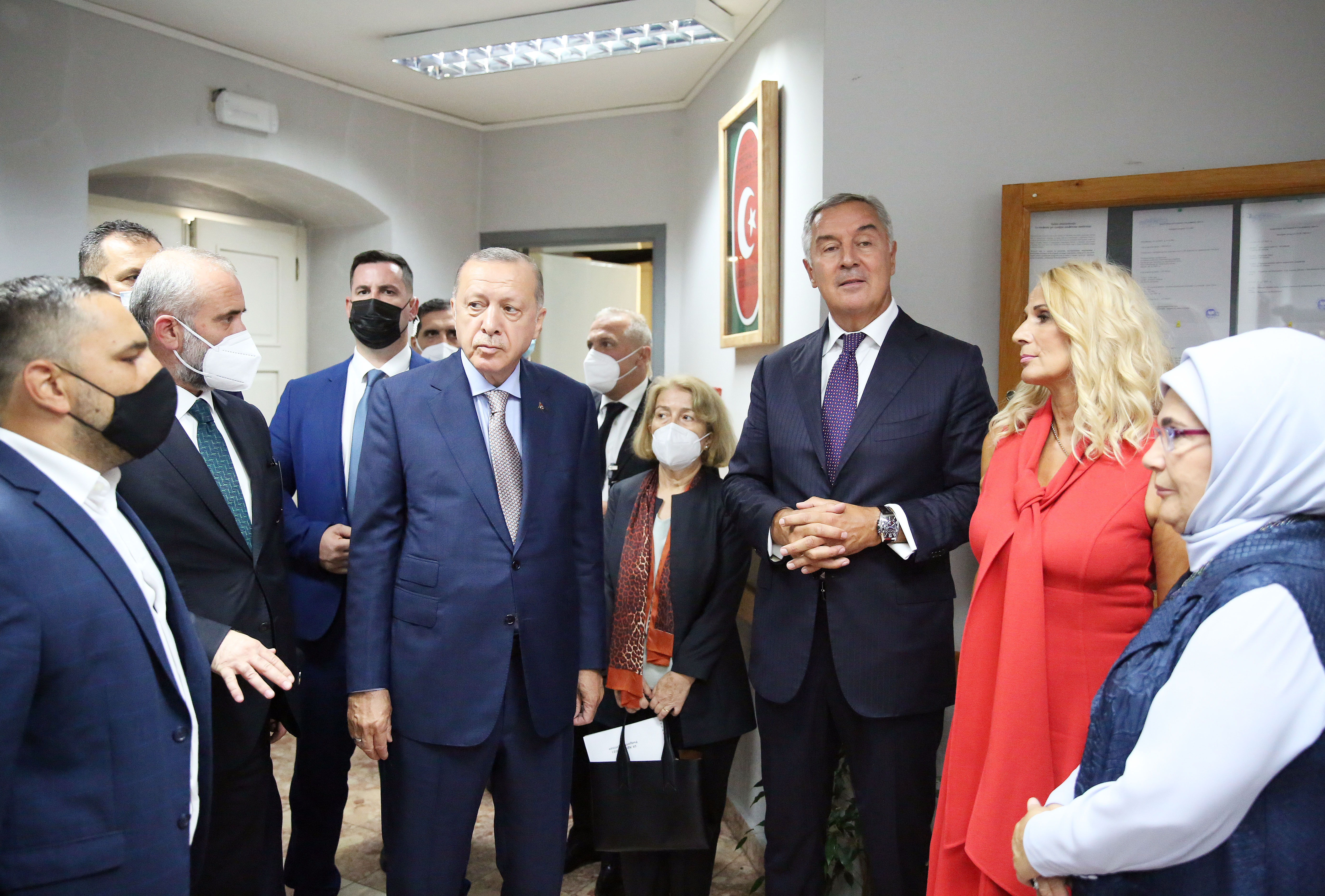 Đukanović i Erdogan sa suprugama obišli zgradu bivšeg turskog poslanstva