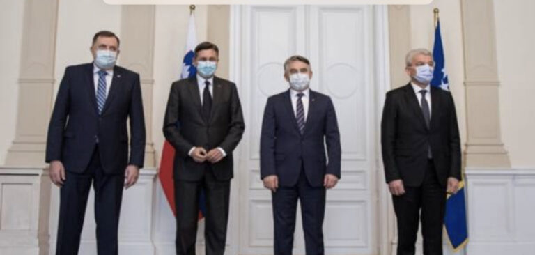 Borut Pahor upozorio članove Predsjedništva: U Evropi se sve više priča o mirnom razlazu u BiH