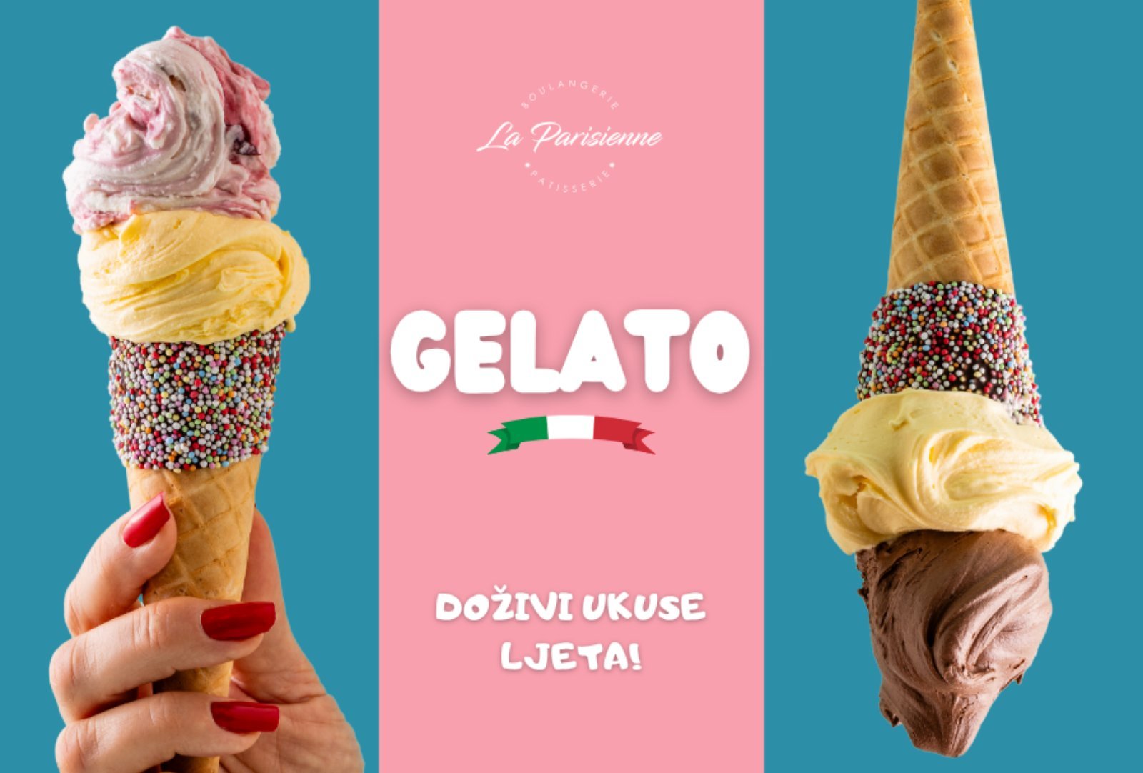 La Parisienne Gelato – Više od sladoleda, pravo italijansko iskustvo