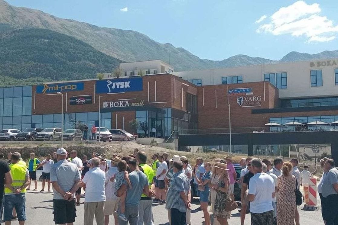 Kotor: U toku protest mještana zbog nastavka eksploatacije kamenoloma „Lješevića Gajevi“
