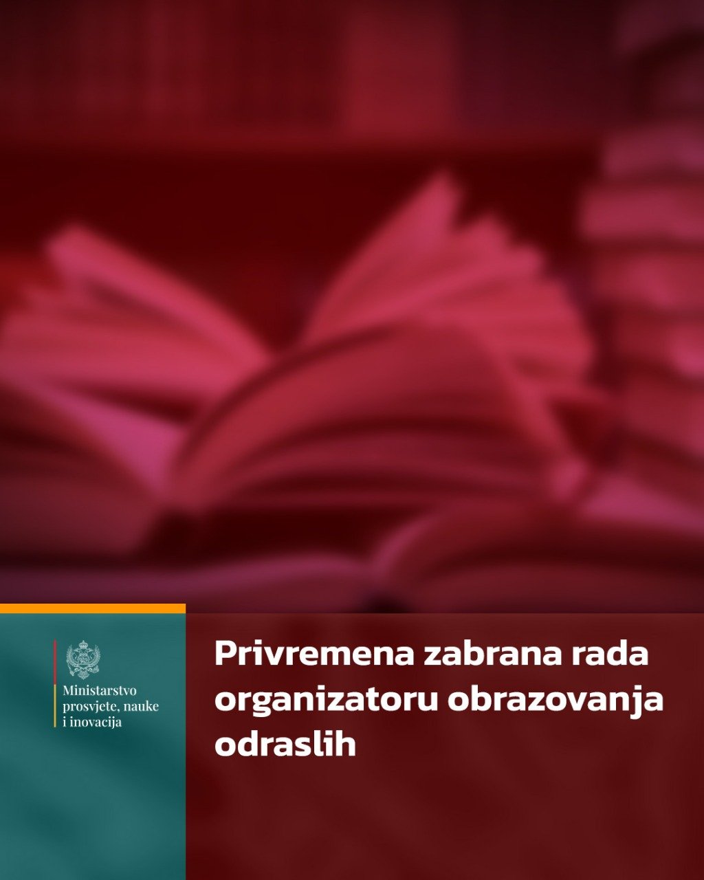 Inspekcija privremeno zabranila rad organizatoru obrazovanja odraslih