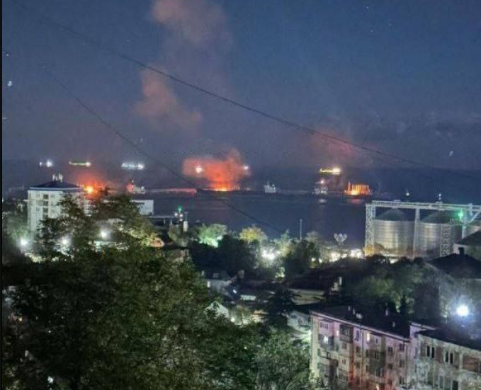 Ukrajinci pogodili naftni terminal na Crnom moru