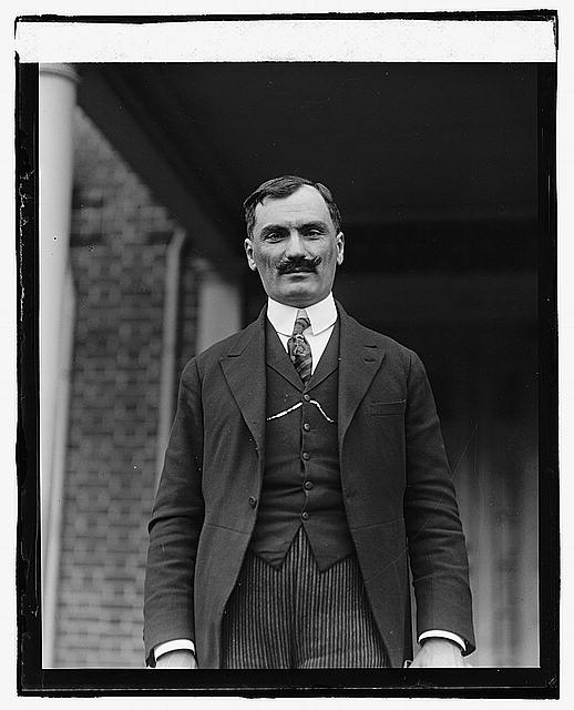 Ideolog i politički vođa Božićnog ustanka Jovan Simonov Plamenac, u egzilu, New York 1923.