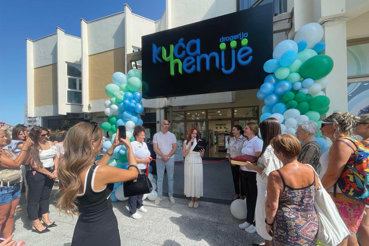 Nova drogerija Kuća Hemije u Herceg Novom – 20 odsto popusta na sve