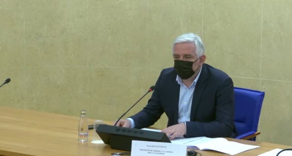 Vučurović: Bez zakazivanja sjednica odbora, dok se ne izglasaju tužilački zakoni