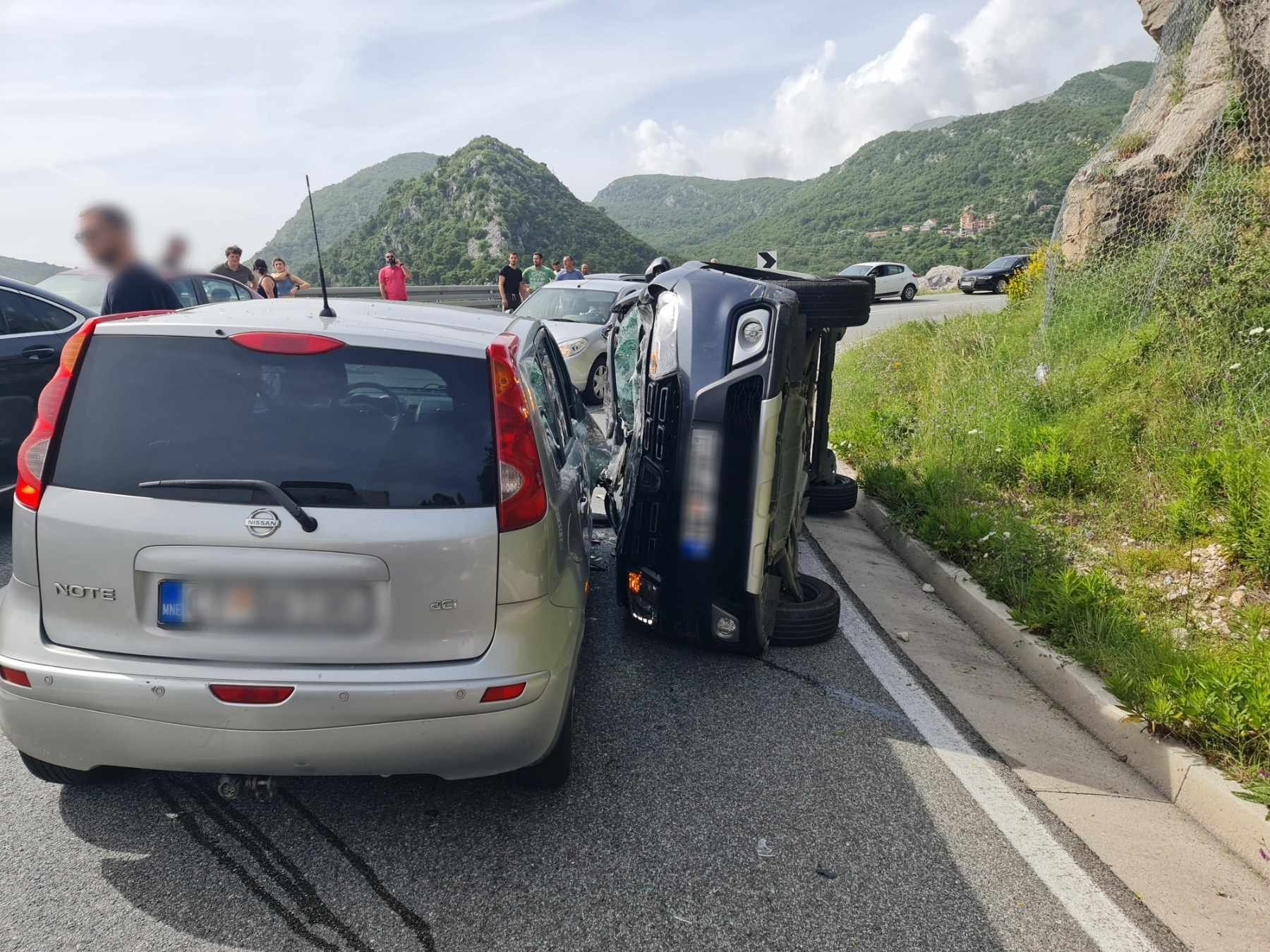 Udes na putu Budva - Cetinje