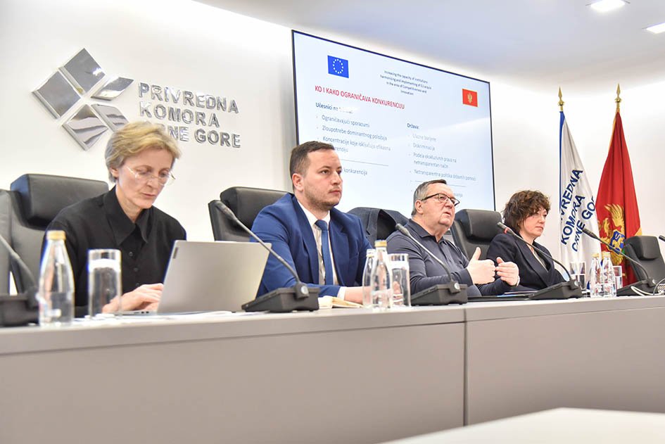 PKCG: Crna Gora mora da ojača kontrolu državne pomoći u pregovorima s EU