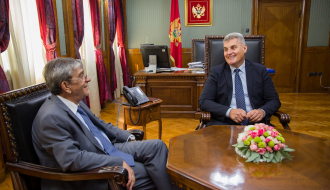 Brajović primio u oproštajnu posjetu ambasadora Grčke