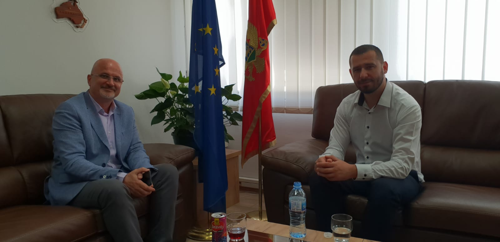 Ćulafić posjetio Upravu za saradnju sa dijasporom-iseljenicima: Inicijativa za otvaranje Crnogorskog kulturnog centra u Tirani