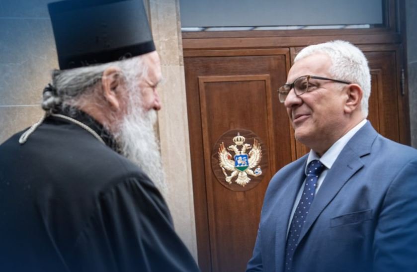 Mandić čestitao Joanikiju 25 godina arhijerejske službe: Podvig vrijedan poštovanja svakog vjernika