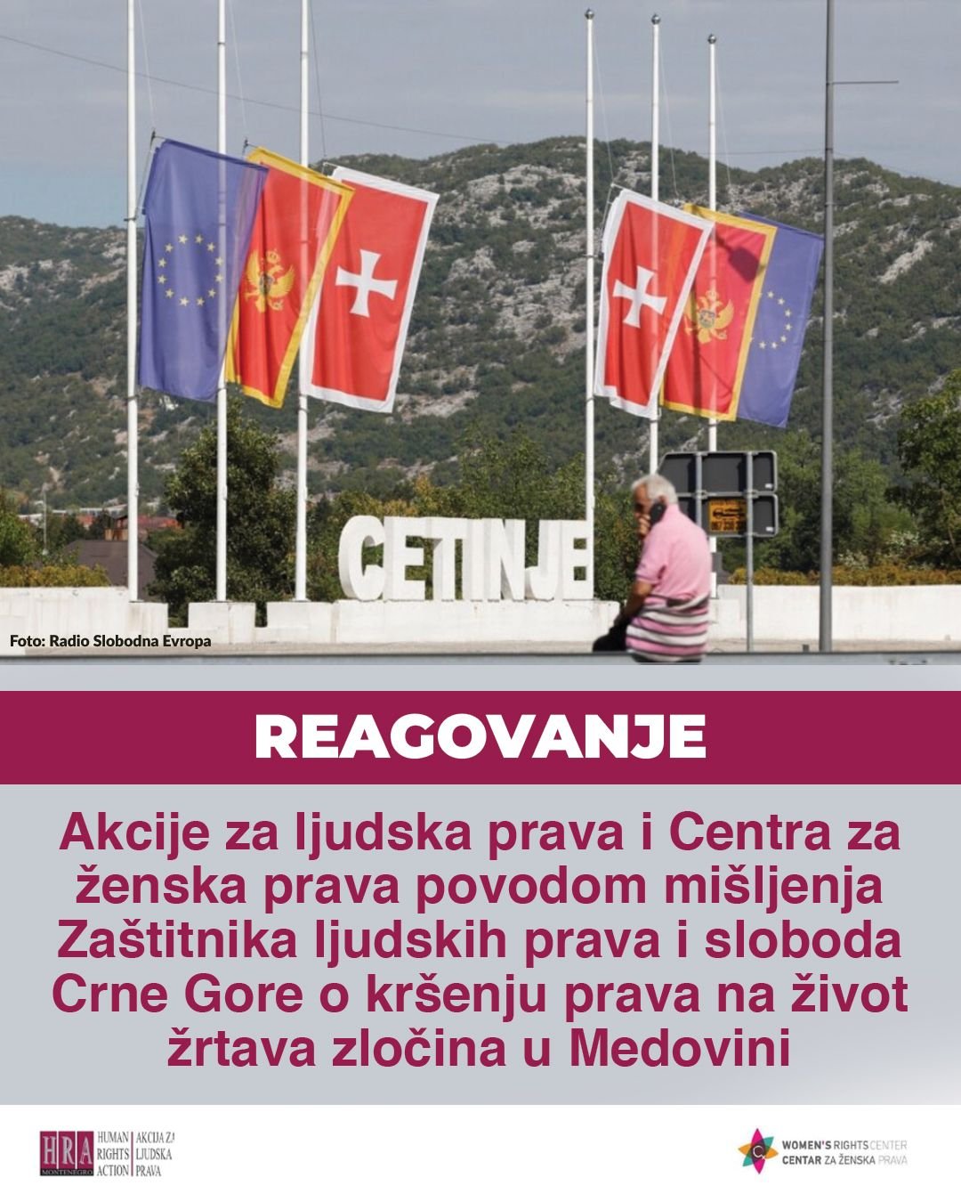 HRA i CŽP: Tendencija nadležnih državnih organa da tolerišu i zataškavaju propuste državnih službenika osvjedočeno opasna po živote građana